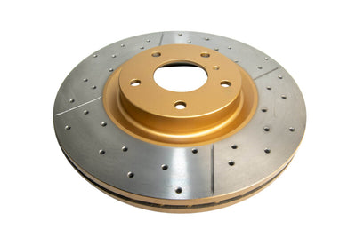 DBA 06-08 350Z / 05-08 G35 / 06-07 G35X Front Drilled & Slotted Street