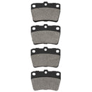 DFC 04-05 Toyota Rav4 Hybrid Rear 4000 Hybridynamic Brake Pads