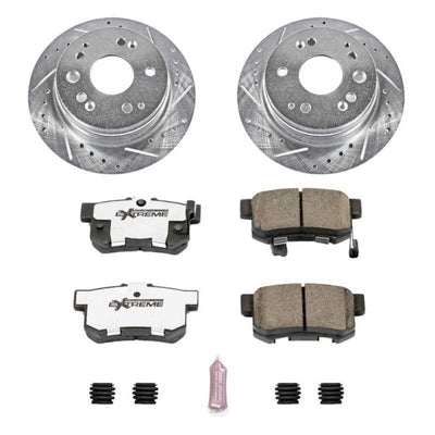 Power Stop 01-03 Acura CL Front & Rear Z26 Street Warrior Brake Kit