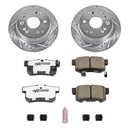 Power Stop 01-03 Acura CL Front & Rear Z26 Street Warrior Brake Kit