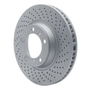 DFC 99-23 Porsche 911 Right Front Drilled Hi-Carbon Alloy Geomet Coated Rotor