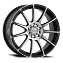 Maxxim Champ 17x7 10x100/114.3 ET40 Machined Face / Gloss Black