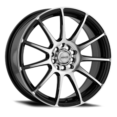 Maxxim Champ 15x6.5 8x100/114.3 ET38 Machined Face / Gloss Black