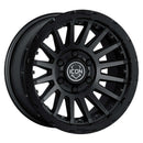 ICON Alloys Recon Pro Satin Black - 18x9 / 6x5.5 / 0mm / 5in BS