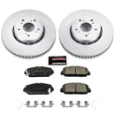 Power Stop 2016 Acura ILX Front & Rear Z17 Evolution Geomet Coated Brake Kit