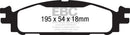 EBC S2 Brake Pad and Rotor Kit
