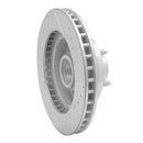 R1 73-73 Ford Country Squire Front Left Drilled & Slotted Silver Brake Rotor