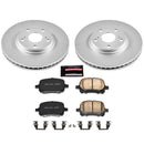 Power Stop 99-01 Lexus RX300 Front & Rear Z17 Evolution Geomet Coated Brake Kit