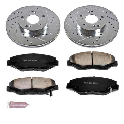 Power Stop 13-15 Honda Civic Front & Rear Z36 Truck & Tow Brake Kit