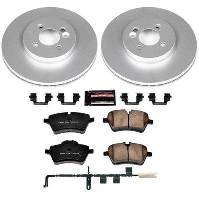 Power Stop 07-10 Mini Cooper Front & Rear Z23 Evolution Sport Coated Brake Kit