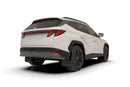 Rally Armor 25-26 Hyundai Tucson (Excl. ICE & XRT) Black UR Mud Flap w/ White Logo