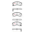 DBA 91-96 Dodge Stealth FWD Front SSEV Street Series Brake Pads