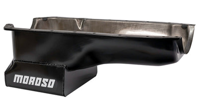 Moroso 65-Up Oldsmobile V-8 (330-455) Deep Wet Sump 7qt 8.5in Steel Oil Pan