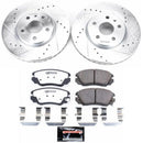 Power Stop 2010 Buick Allure Front & Rear Z26 Street Warrior Brake Kit