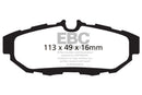 EBC S27 Brake Pad and Rotor Kit