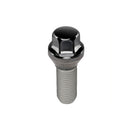 McGard Hex Lug Bolt (Cone Seat) M12X1.25 / 17mm Hex / 22.0mm Shank Length (Box of 50) - Black