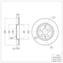 DFC GeoSPEC Coated Rotors - Plain