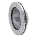 R1 75-94 Ford E-350 Econoline Front Right Drilled & Slotted Silver Brake Rotor