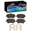 DFC 01-15 Mercedes-Benz SLK280 Front 4000 HybriDynamic Brake Pads and Hardware Kit
