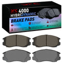 DFC 91-00 Plymouth Colt Front 4000 Hybridynamic Brake Pads