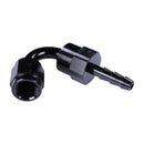 Russell 4AN ProClassic Crimp 120 Degree Hose End - Black