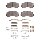 DFC 79-87 Dodge Ram 50 Front 5000 Advanced Semi Metallic Brake Pads and Hardware Kit