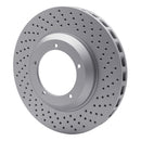 DFC 82-89 Porsche 911 Right Front Drilled GeoSPEC Coated Rotor