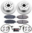 Power Stop 95-00 Lexus LS400 Front & Rear Z17 Evolution Geomet Coated Brake Kit