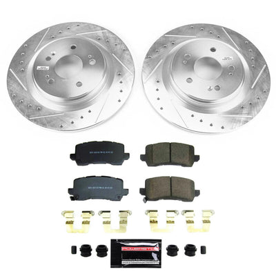 Power Stop 21-22 Honda Odyssey Front and Rear Z23 Evolution Brake Kit