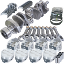 Eagle Chevy LT1350 1Pc 3.750in Crank 5.700in I-Beam Rods -18cc 4.040in Pistons Rotating Assembly