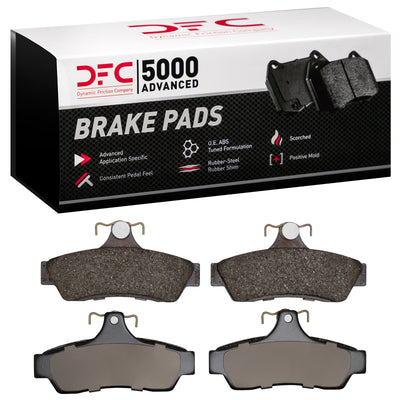 DFC 05-06 Pontiac GTO Rear 5000 Advanced Ceramic Brake Pads