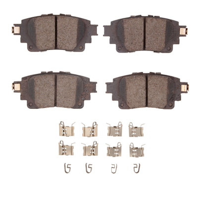 DFC 19-22 Toyota Corolla (US/Canada) Rear 4000 HybriDynamic Brake Pads and Hardware Kit