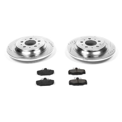 Power Stop 98-99 Volvo V70 Front & Rear Z23 Evolution Sport Brake Kit