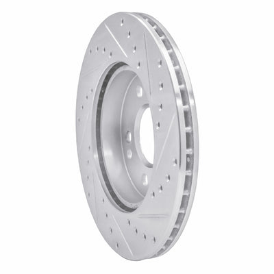R1 86-89 Mercedes-Benz 560SL Front & Rear Drilled & Slotted Silver Brake Rotor Set