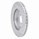 R1 86-89 Mercedes-Benz 560SL Front & Rear Drilled & Slotted Silver Brake Rotor Set