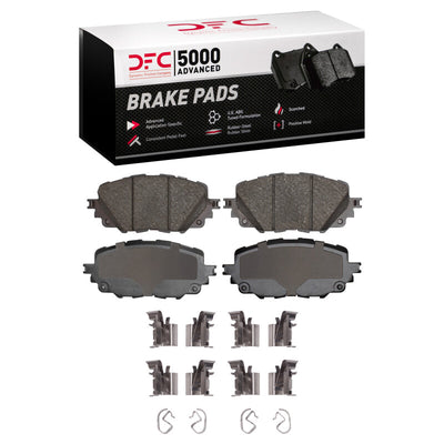 DFC 16-25 Mazda MX-5 Miata Front Drill/Slot Geoperf Rotors 5000 Advanced Brake Pads w/Hardware