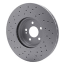 DFC 15-23 Mercedes-Benz C300 Coupe & Convertible Front Drilled GeoSPEC Coated Rotor