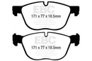 EBC S14 Brake Pad and Rotor Kit