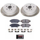 Power Stop 04-10 Toyota Sienna Front and Rear Semi-Coated Rotor Kit