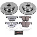 Power Stop 06-08 BMW 750i Front & Rear Z26 Street Warrior Brake Kit
