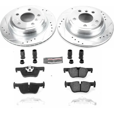 Power Stop 13-14 BMW 328i xDrive Front & Rear Z23 Evolution Sport Brake Kit