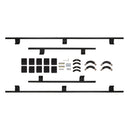 ARB Base Rack 84in x 51in with Mount Kit/Deflector/Full Cage Guard Rail