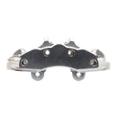 DFC 06-13 Chevrolet Corvette Front-R Premium Caliper - Silver Zinc Coated