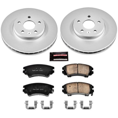 Power Stop 10-15 Chevrolet Camaro Front & Rear Z17 Evolution Geomet Coated Brake Kit