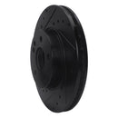 R1 16-23 Mercedes-Benz Viano (Mexico) Front Left Drilled & Slotted Black Brake Rotor
