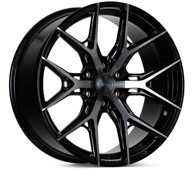 Vossen HF6-4 20x9.5 - 6x139.7 - ET30 - Deep - 106.1 - Tinted Gloss Black Wheel