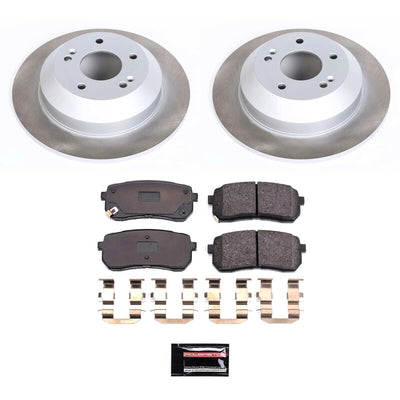 Power Stop 15-21 Kia Sedona Front and Rear Semi-Coated Rotor Kit
