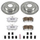 Power Stop 01-05 Audi Allroad Quattro Front & Rear Z26 Street Warrior Brake Kit