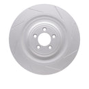 DFC 08-09 Jaguar XKR Right Front GeoSPEC Coated Rotor - Slotted