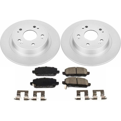 Power Stop 16-18 Honda HR-V Front & Rear Z17 Evolution Geomet Coated Brake Kit